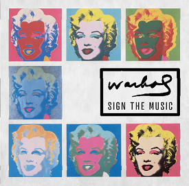 Warhol Sign the music